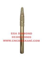 6x50  Konik Mermer Ucu ( SARI SERİ )