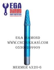 4X20 MERMER CNC YAZI UCU SAP 8 ( MAVİ SERİ )