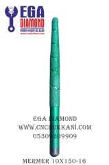 10X150 KONİK MERMER CNC UCU SAP 16 ELMAS 15 CM ( YEŞİL )