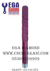 16X100 DÜZ GRANİT CNC UCU ( KIRMIZI SERİ )