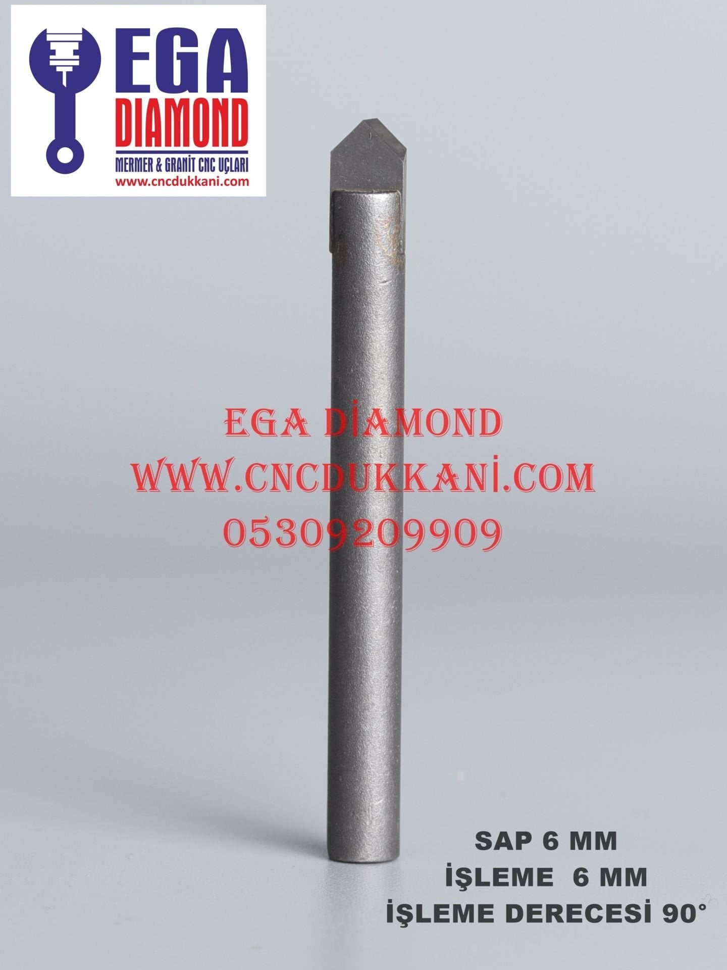 6 MM YAZI UCU ( 90 DERECE ) B KALİTE