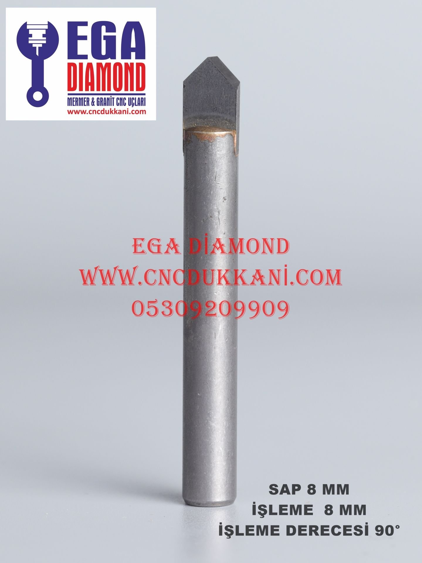 8 MM YAZI UCU ( 90 DERECE ) B KALİTE