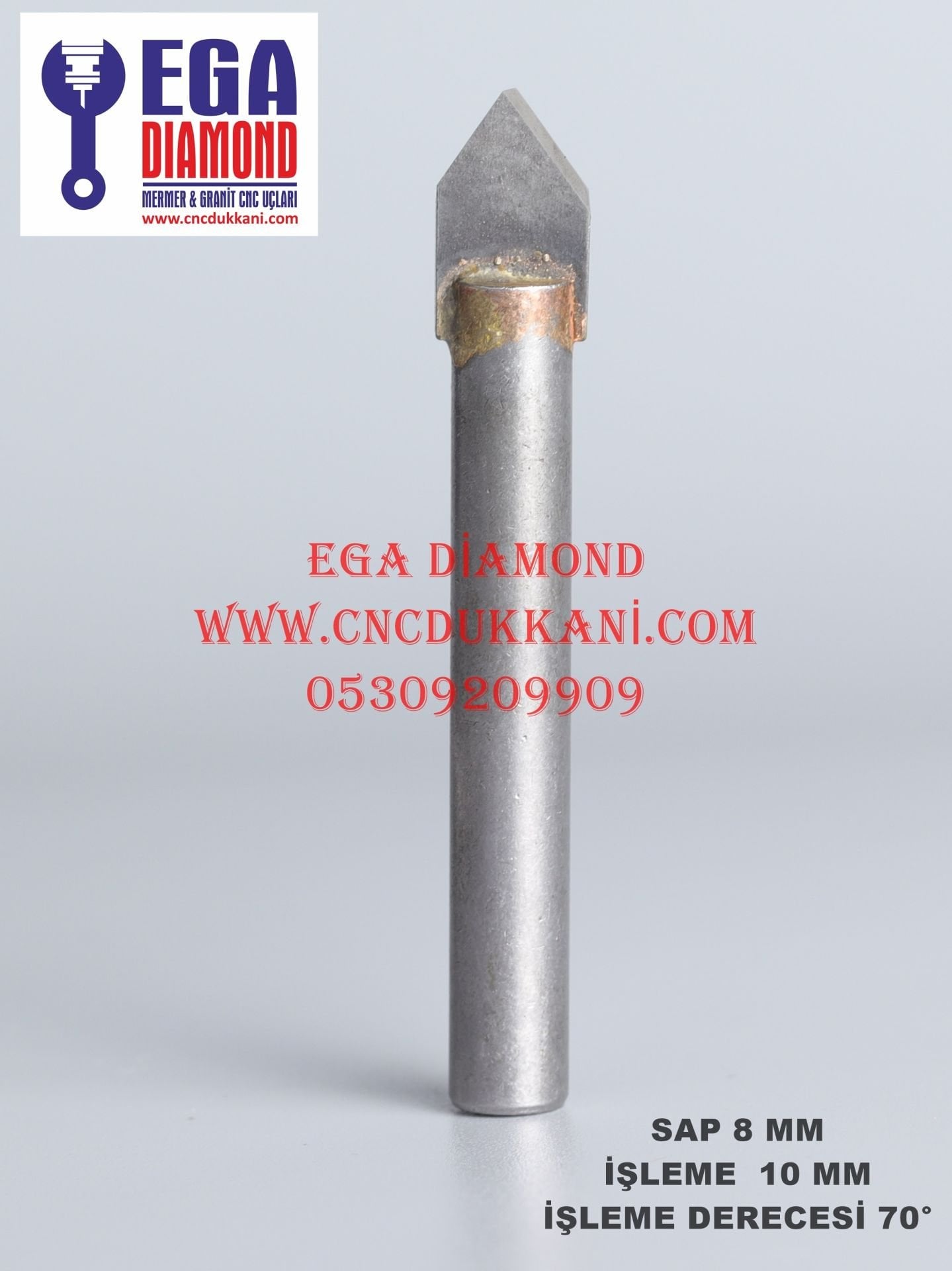 10 MM YAZI UCU SAP 8 MM ( 70 DERECE ) B KALİTE