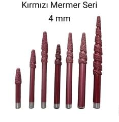 4 mm MERMER KIRMIZI SERİ UÇ
