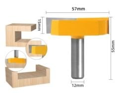 AHŞAP TARAMA UCU 57 MM SAP 12