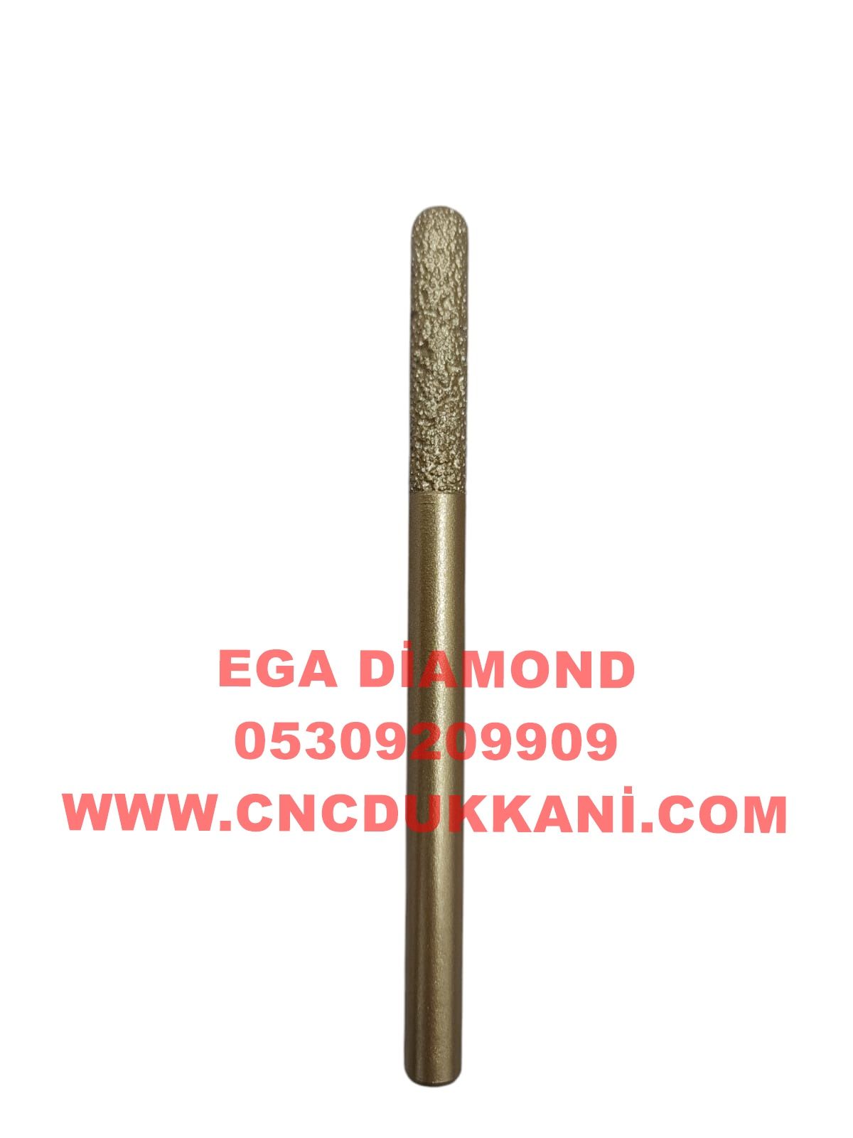 6x30 Küre Mermer Cnc Ucu ( SARI SERİ )