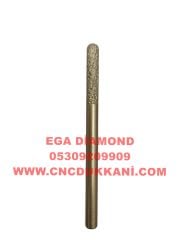 6x30 Küre Mermer Cnc Ucu ( SARI SERİ )