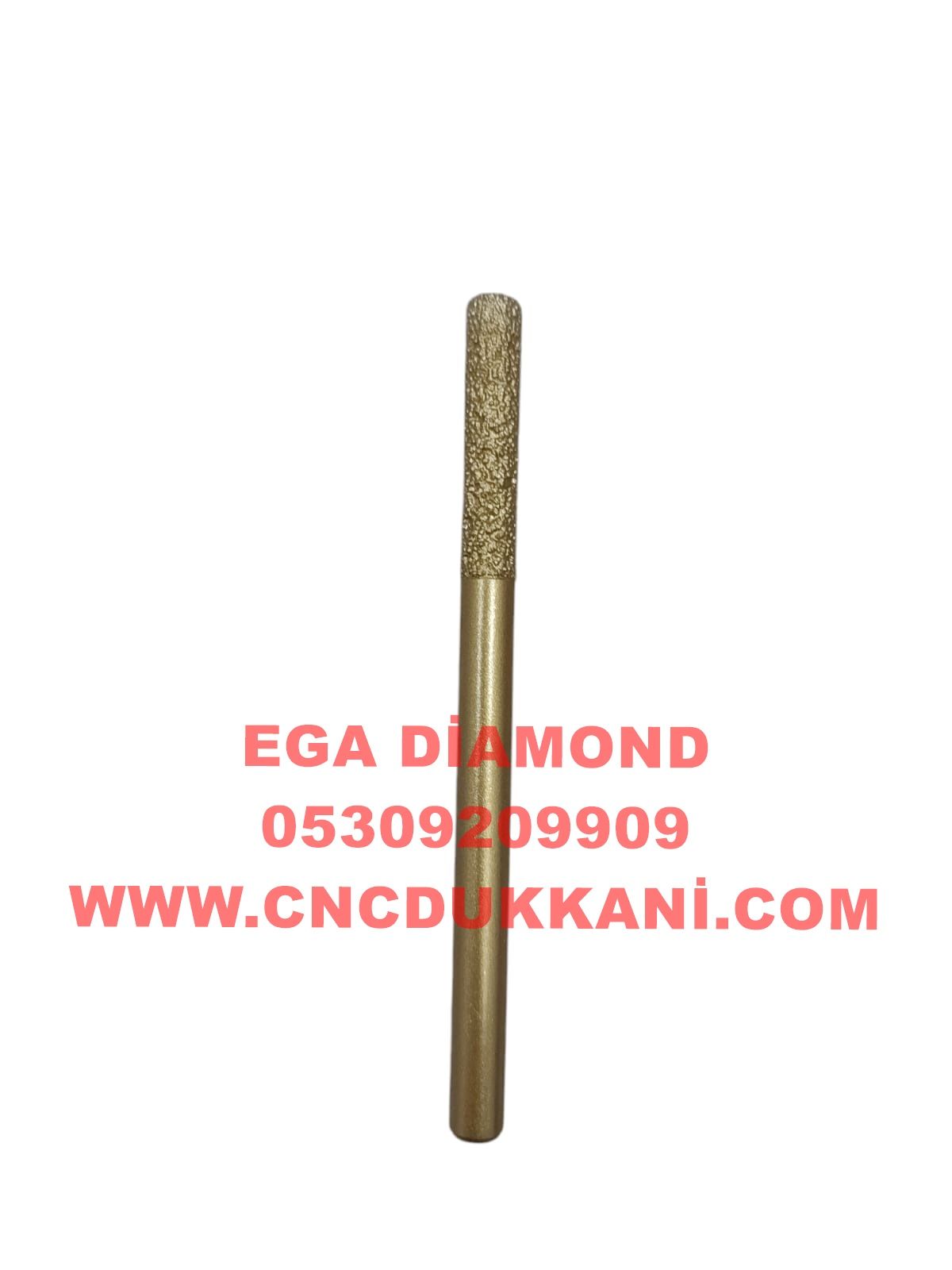 6x30 Düz Mermer Cnc Ucu ( SARI SERİ )