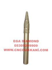 4x50 Konik Mermer Ucu Sap 12 mm  ( SARI SERİ )