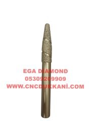 6x50 Konik Mermer Ucu Sap 12 mm  ( SARI SERİ )