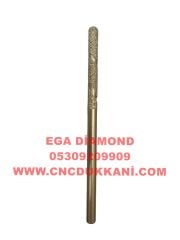 6x50 Küre Mermer Cnc Ucu ( SARI SERİ )