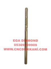 6x50 Küre Mermer Cnc Ucu ( SARI SERİ )