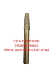 8X30 KONİK MERMER CNC UCU SAP 10 MM (SARI SERİ)