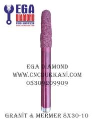 8x30 Konik Granit Cnc Ucu