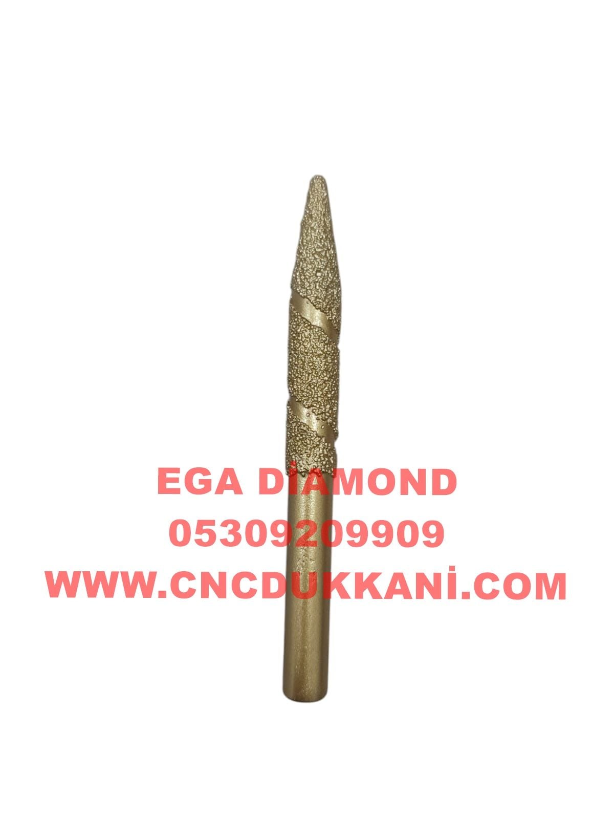 3x50 Konik Mermer Ucu Sap 8 mm ( SARI SERİ )