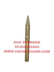 3x50 Konik Mermer Ucu Sap 8 mm ( SARI SERİ )