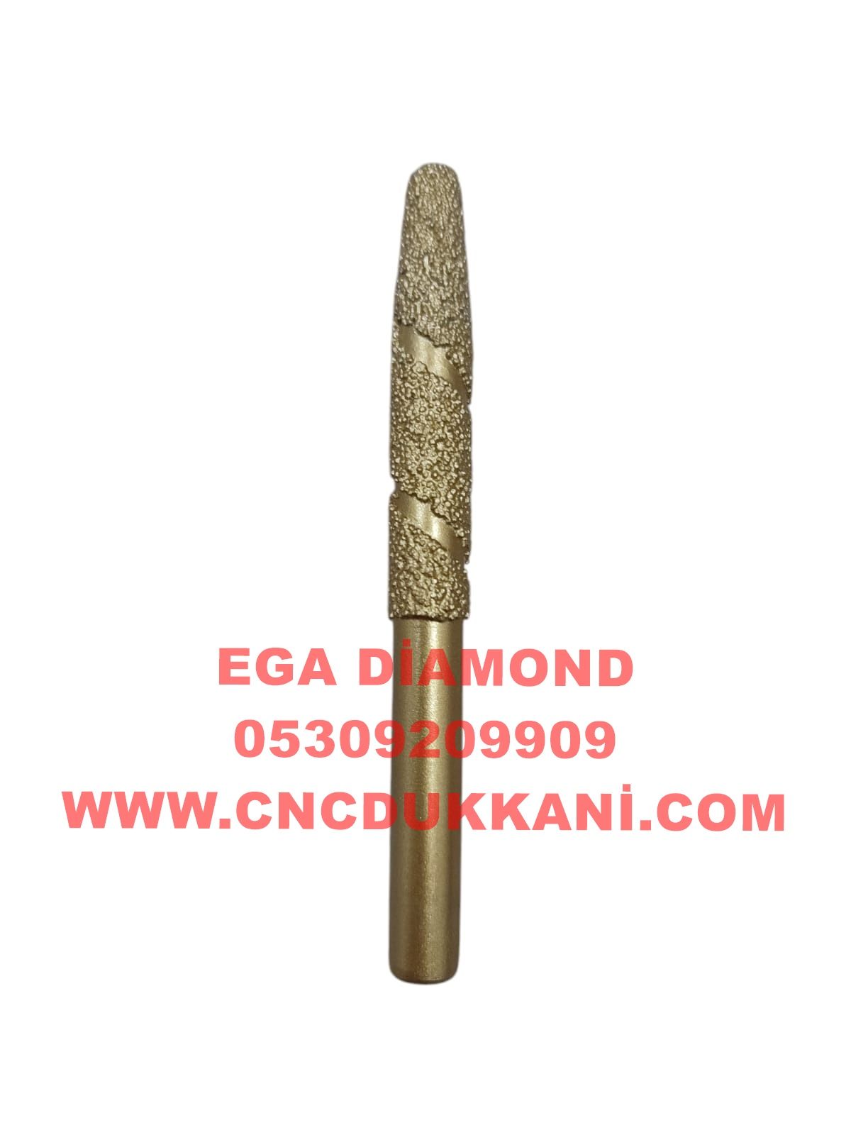 6x50 Konik Mermer Ucu Sap 8 mm ( SARI SERİ