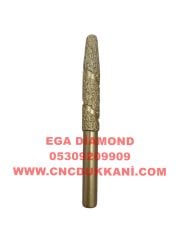 6x50 Konik Mermer Ucu Sap 8 mm ( SARI SERİ