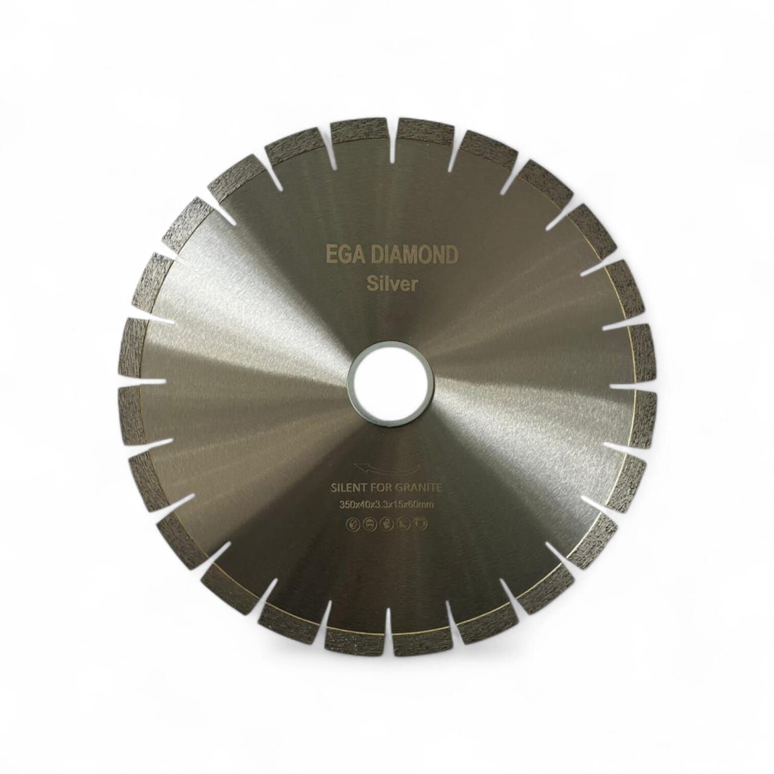 350 mm GRANİT TESTERESİ SESSİZ ( SİLVER )