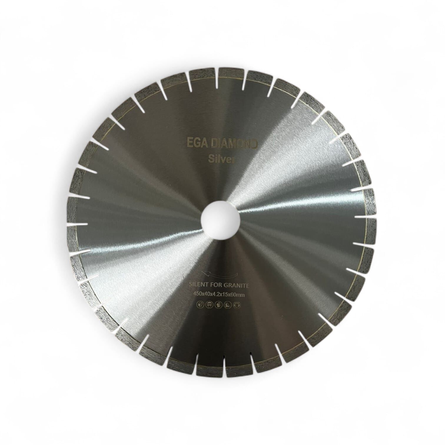 450 mm GRANİT TESTERESİ SESSİZ ( SİLVER )