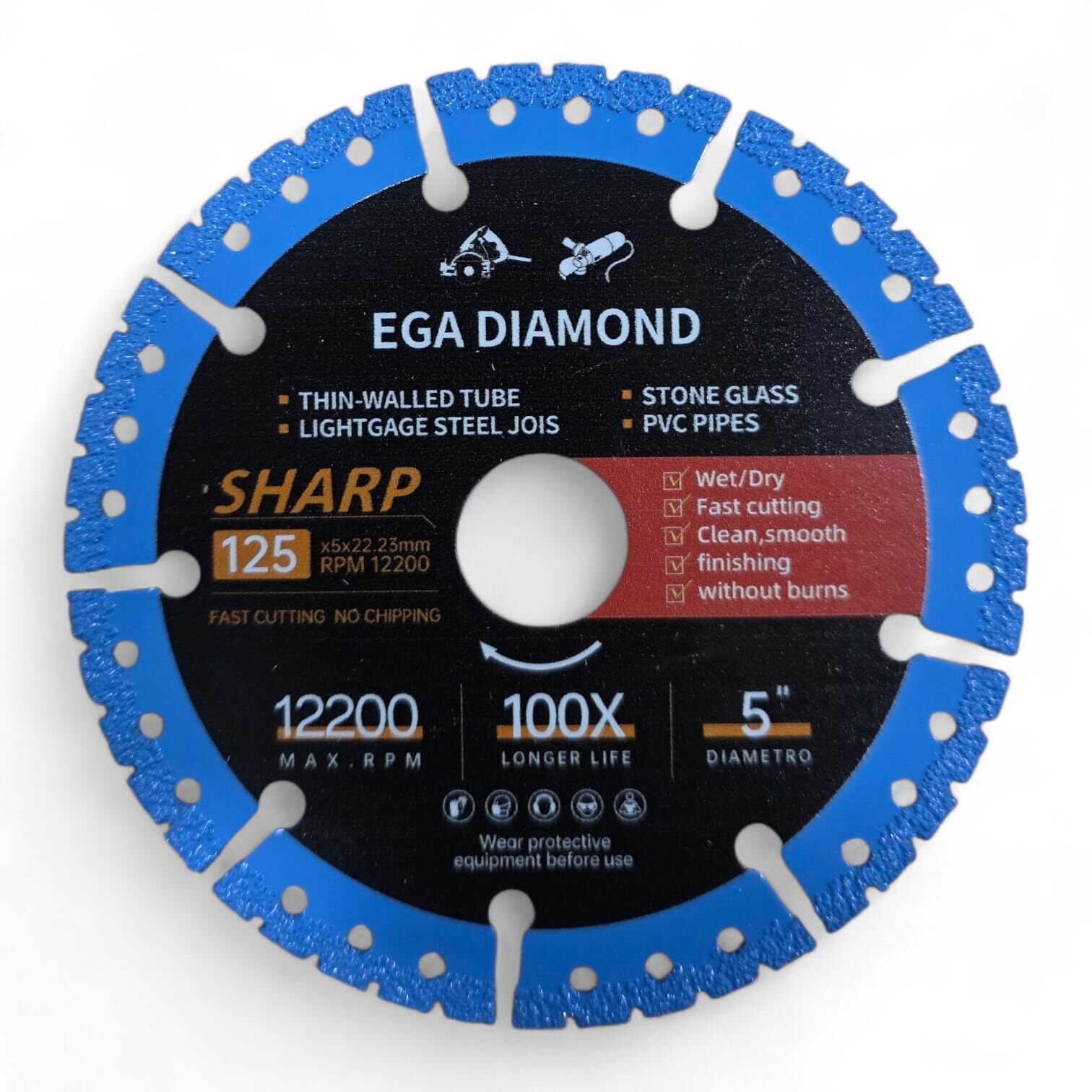 125 mm VAKUM TESTERE