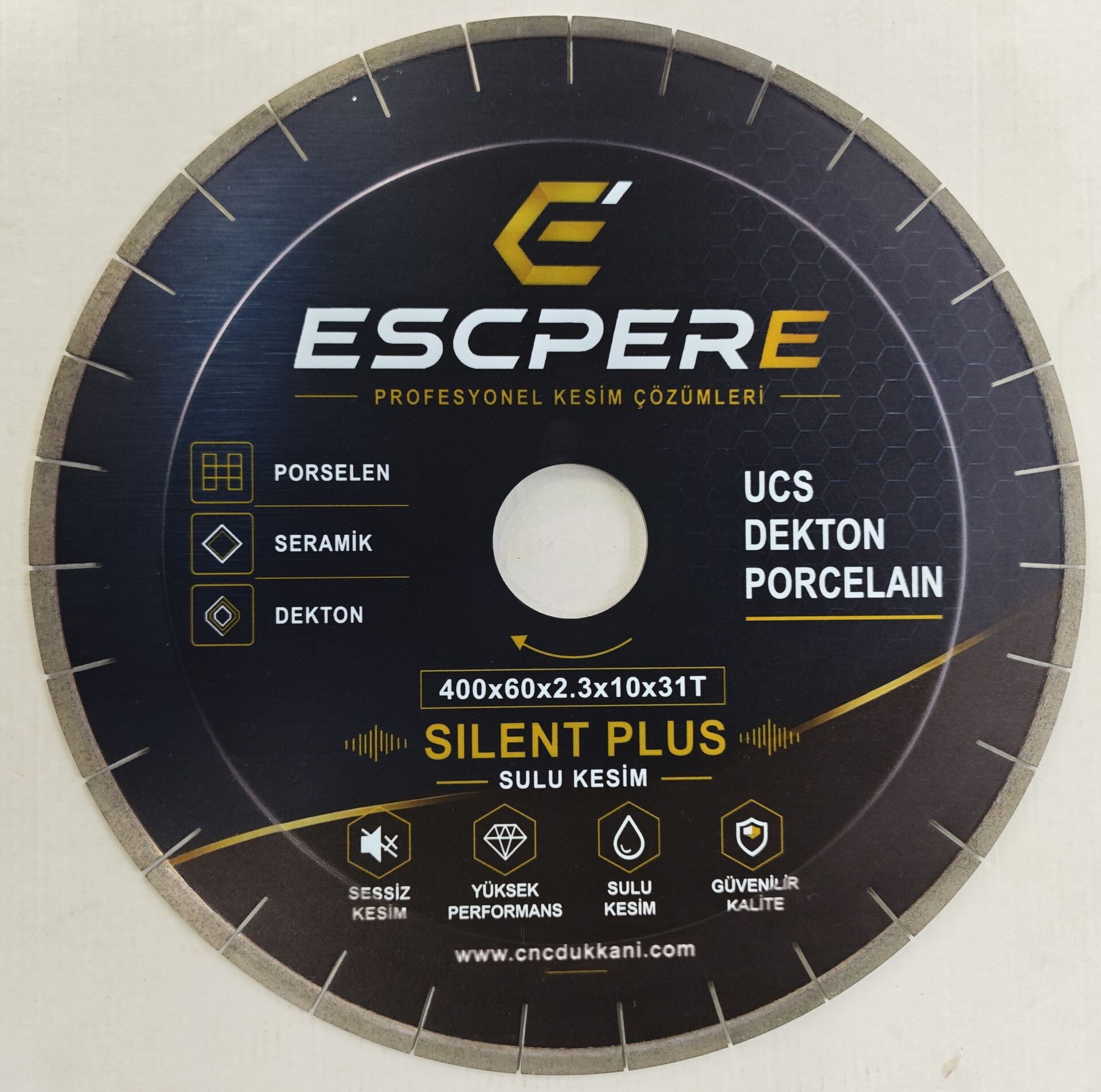 400 mm PORSELEN TESTERESİ ( ESCPERE )