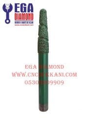 8x50 Konik Mermer Ucu Sap 12 mm  ( YEŞİL SERİ )