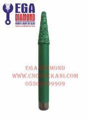 4x30 Konik Mermer Ucu Sap 10 (YEŞİL SERİ)