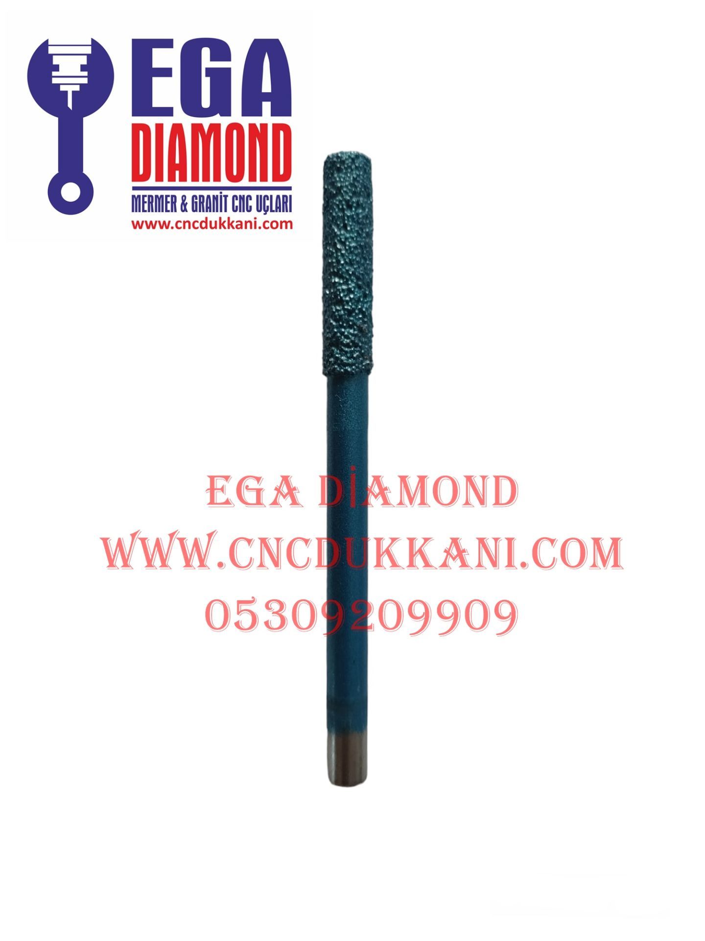 6x30 Düz Mermer Cnc Ucu ( MAVİ SERİ)