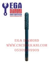 6x30 Küre Mermer Cnc Ucu ( MAVİ SERİ )