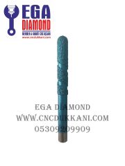 8x50 Küre Mermer Cnc Ucu ( MAVİ SERİ )