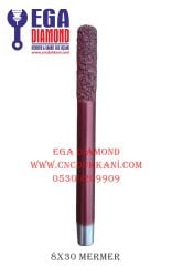 8X30 DÜZ MERMER UCU