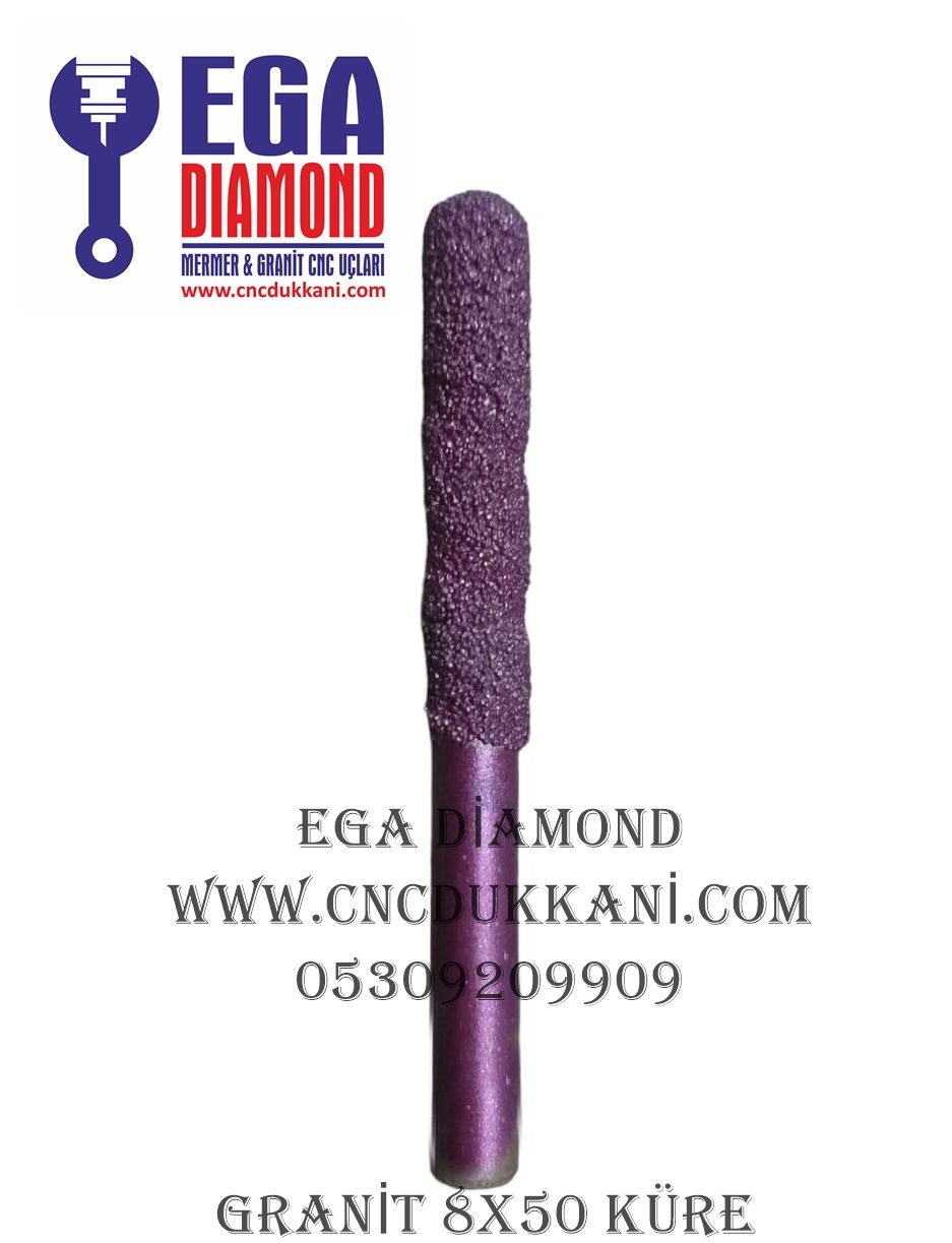 8X50 KÜRE GRANİT CNC UCU