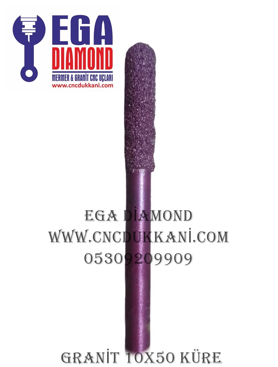 10X50 KÜRE GRANİT CNC UCU