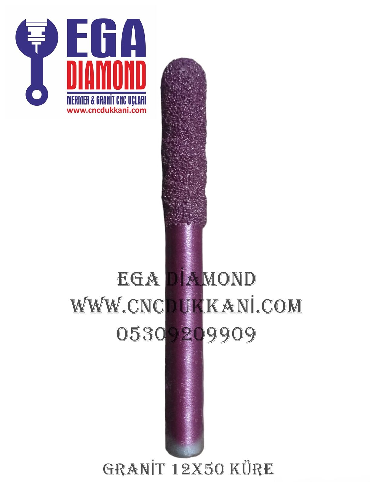 12X50 KÜRE GRANİT CNC UCU
